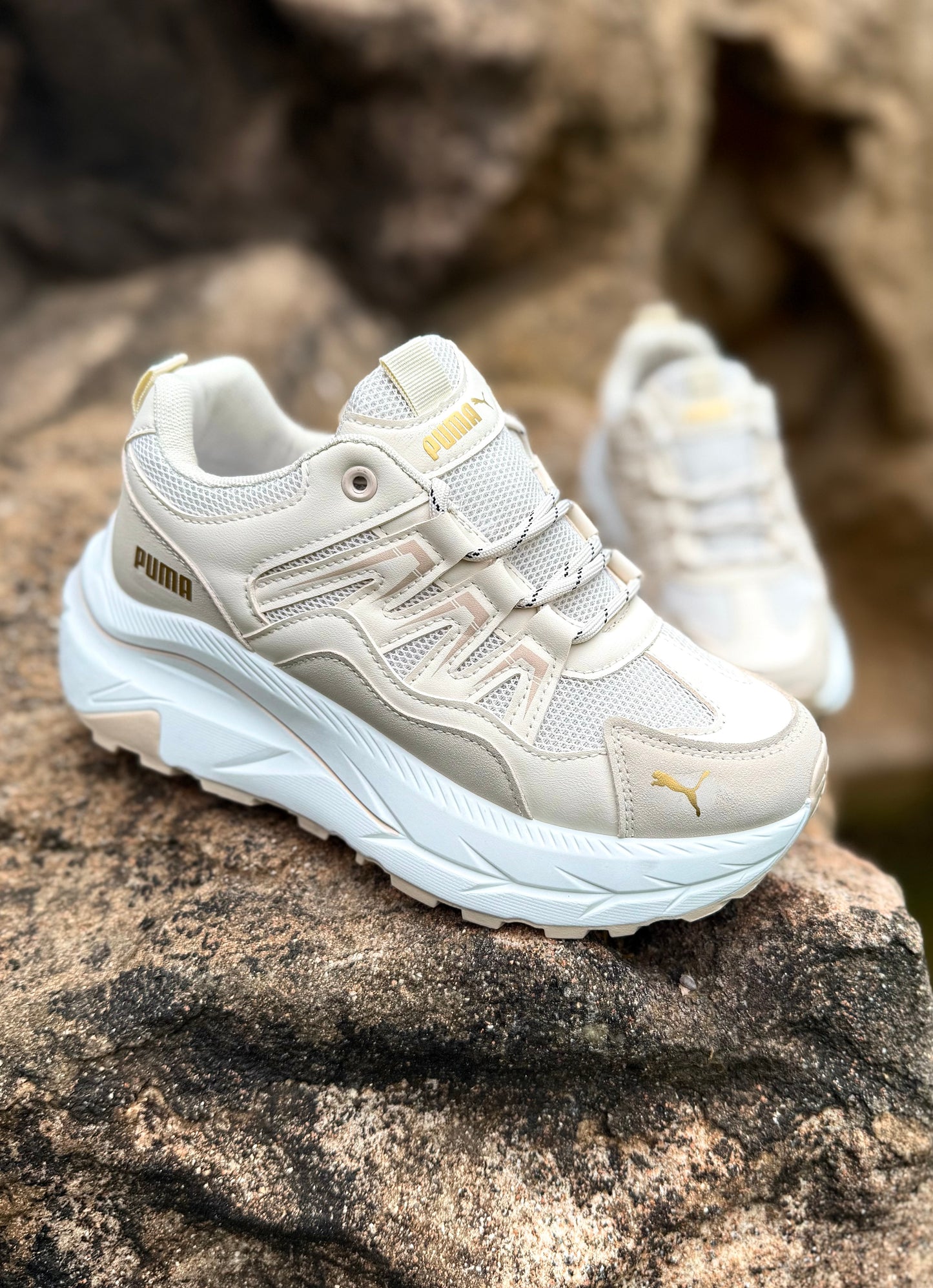 0.Încaltaminte Sport Unisex Beige/COD 154