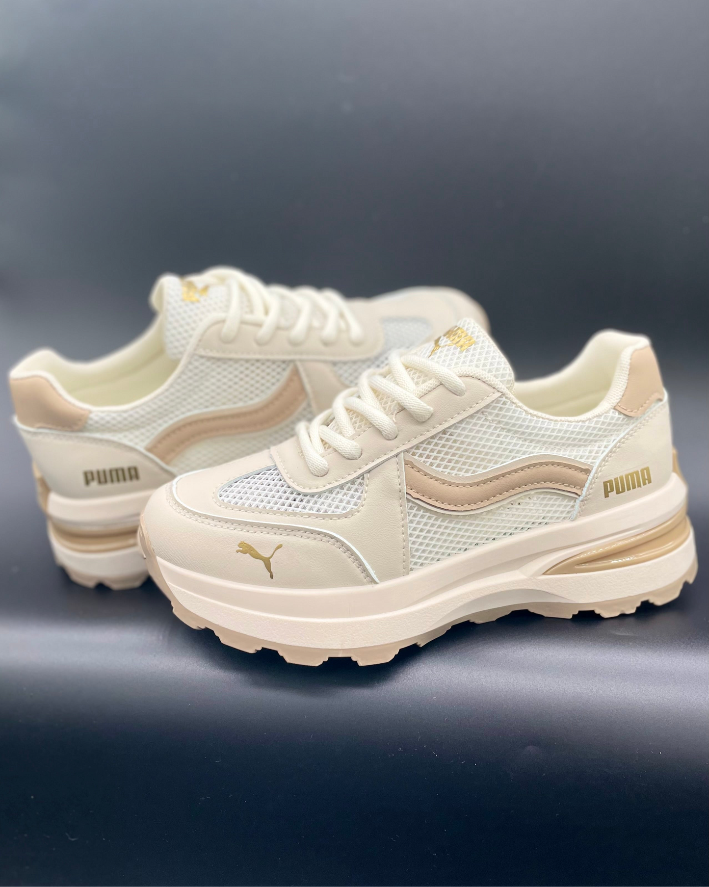 1.Incaltaminte Sport Unisex Beige /Cod 15