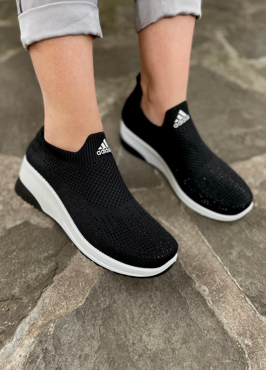 1.Espadrila Damă Negru/COD 2053